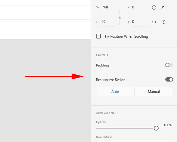Adobe XD Padding And Responsive Resize Shortcuts
