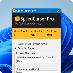 SpeedCursor Pro interface image