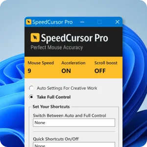 SpeedCursor Pro interface image